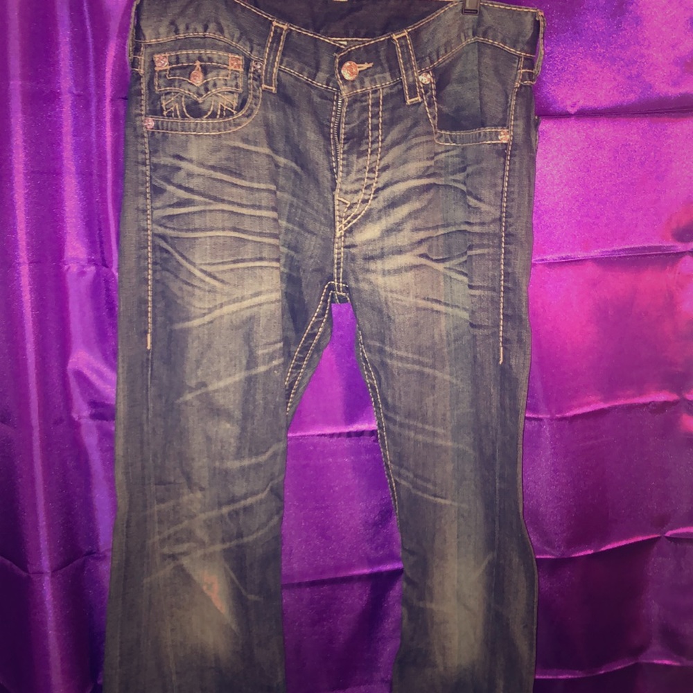 Size 34 True Religion Joey flare, bootcut Jeans